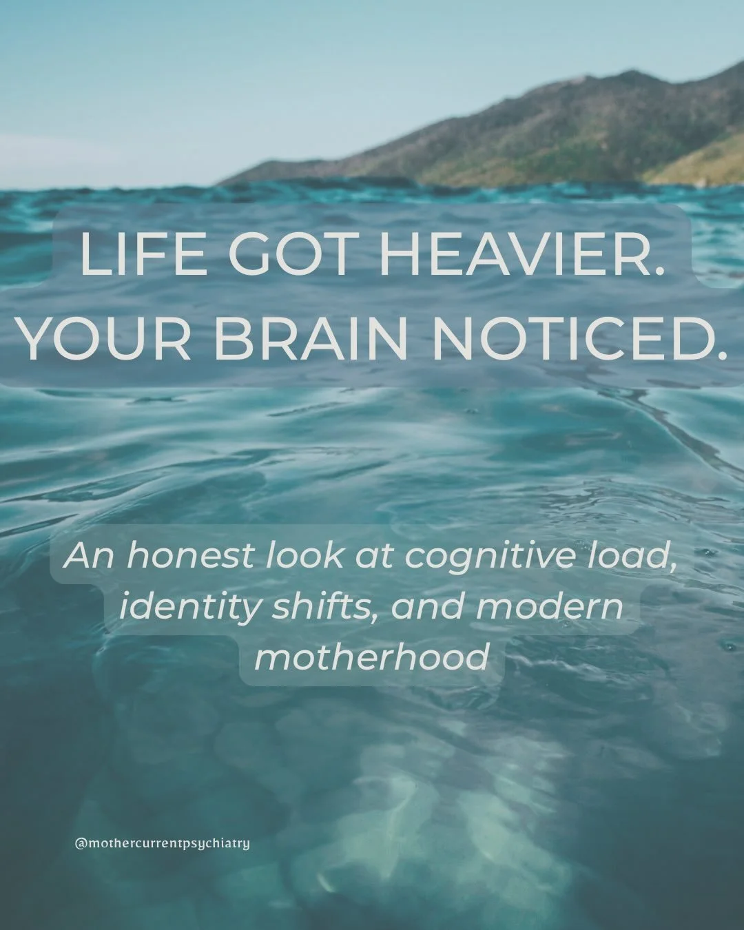 You didn&rsquo;t suddenly become less capable.
Something in your support system changed.
&bull;
When structure shifts &mdash; motherhood, burnout, hormonal changes, new roles &mdash; the brain has to hold more internally.
&bull;
That extra load can f