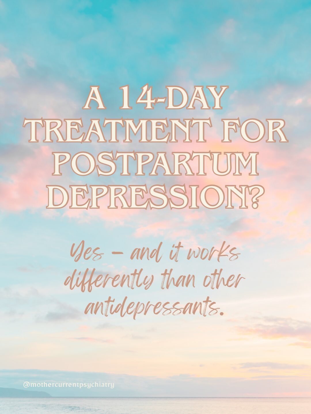 New treatments are expanding what we can offer mothers experiencing postpartum depression.
&bull;
Zurzuvae is one option &mdash; not the only one &mdash; but it&rsquo;s a newer treatment designed specifically with the postpartum period in mind.
&bull
