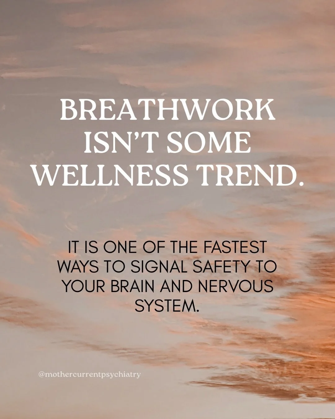 For a long time I honestly thought breathwork was a little&hellip; fluffy.
&bull;
But over the years &mdash; especially during pregnancy and preparing for birth &mdash; I started to see how powerful something so simple can be. Techniques used in thin