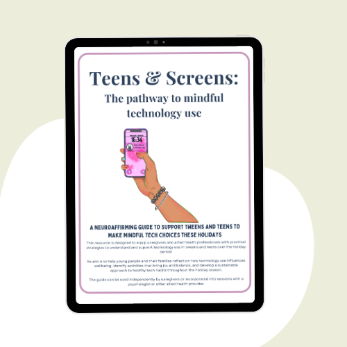 Teens & Screens: A Neuroaffirming Guide