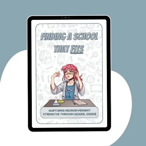 Finding a School That Fits – Pocket Psych guide helping therapists and parents find supportive schooling options for neurodivergent teens