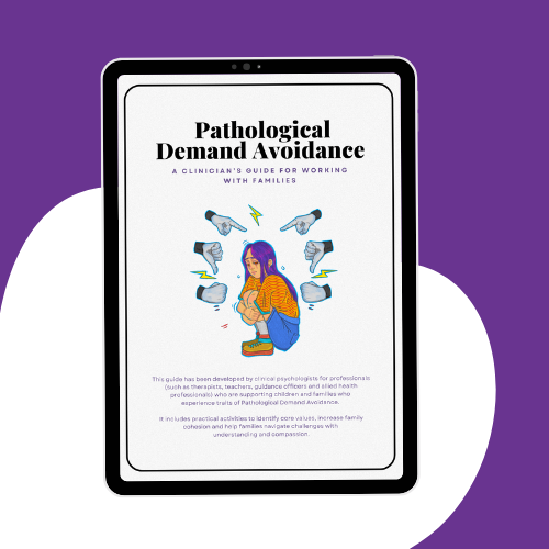 Pathological Demand Avoidance (PDA) Clinician Guide (Three Psychs)
