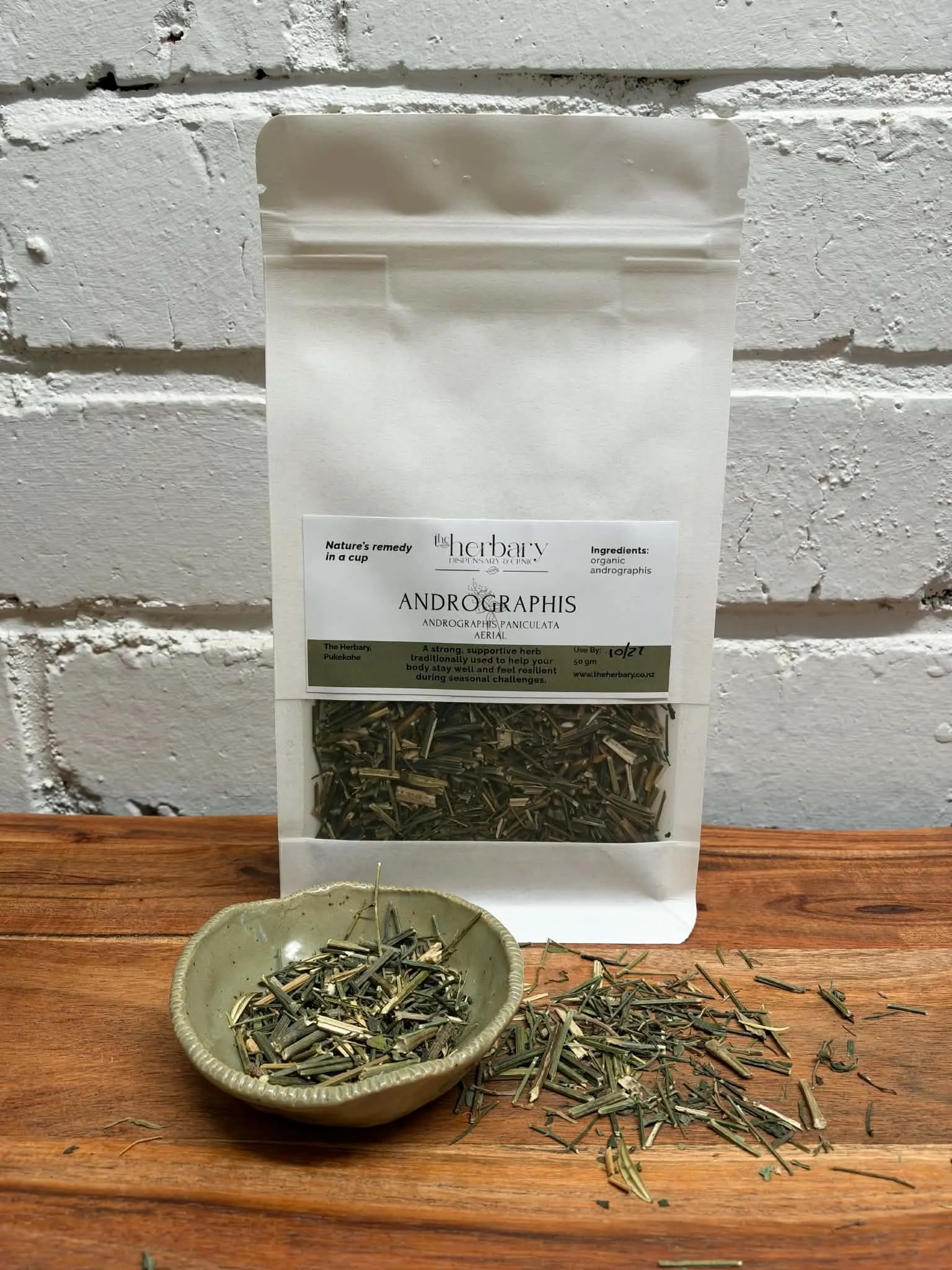 Andrographis Aerial – Organic Loose Leaf Herb