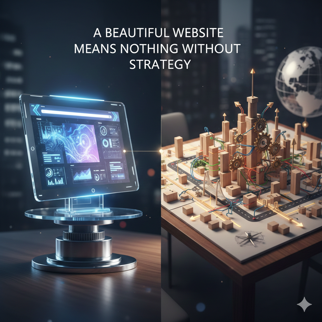 A Beautiful Website Means Nothing Without Strategy