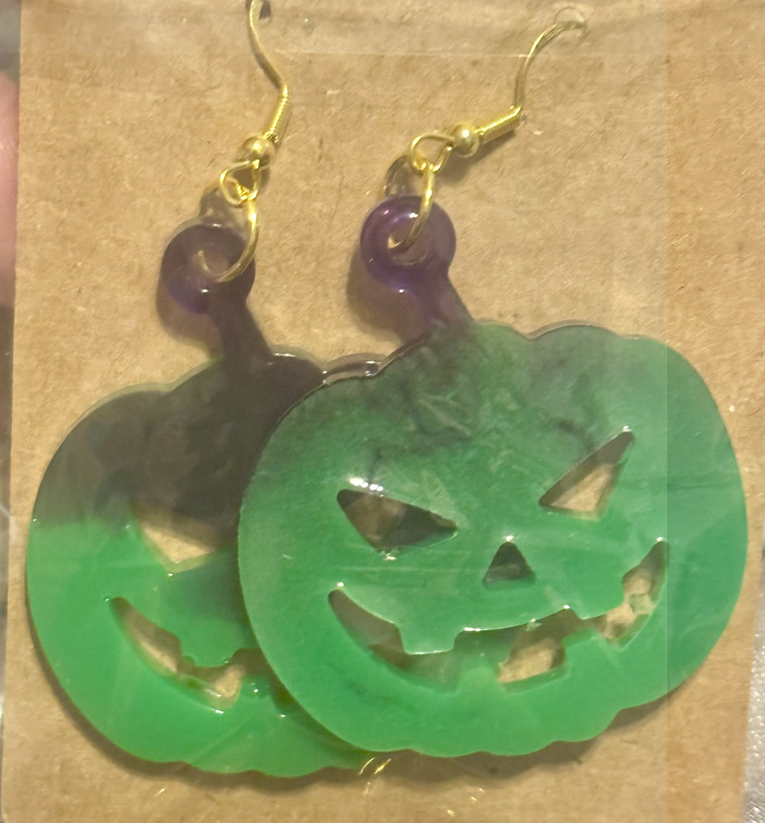 Jack-O'-Lantern Statement Earrings