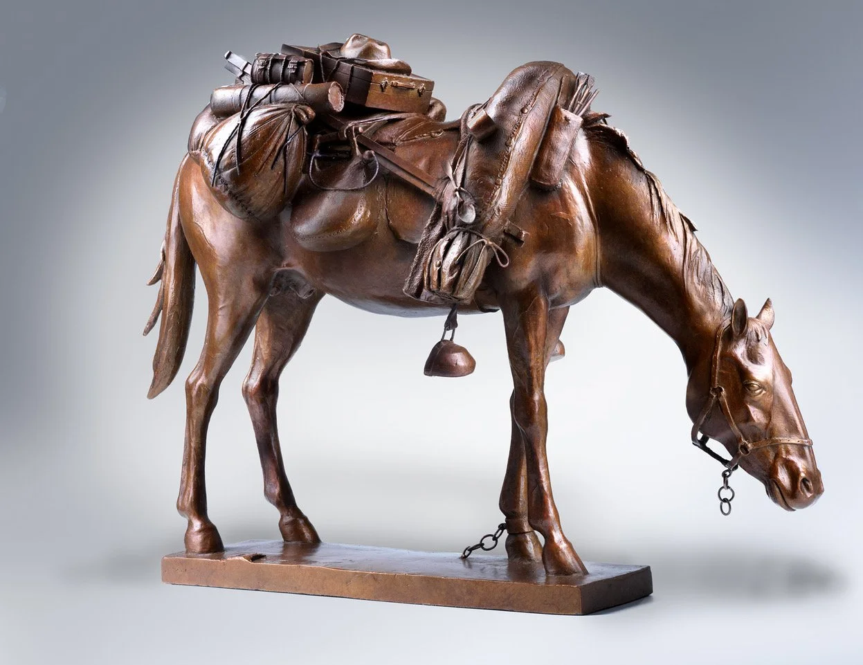 The Equine Impedimenta Maquette, Bronze