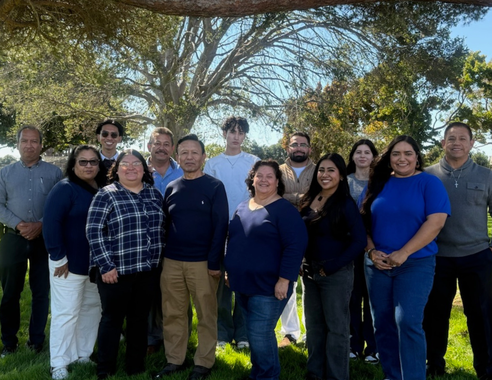 Multicultural Institute team of 13 diverse staff members