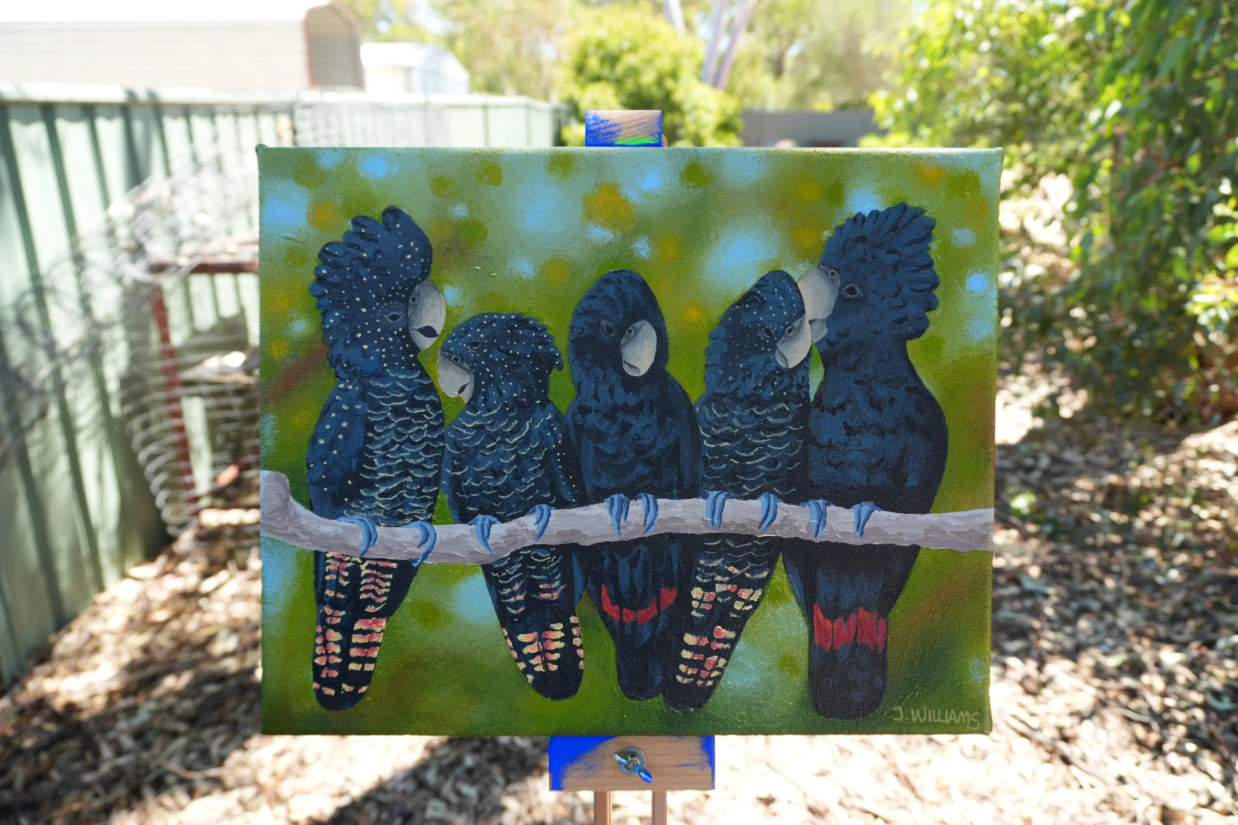 Custom A4 Acrylic Painting on Canvas