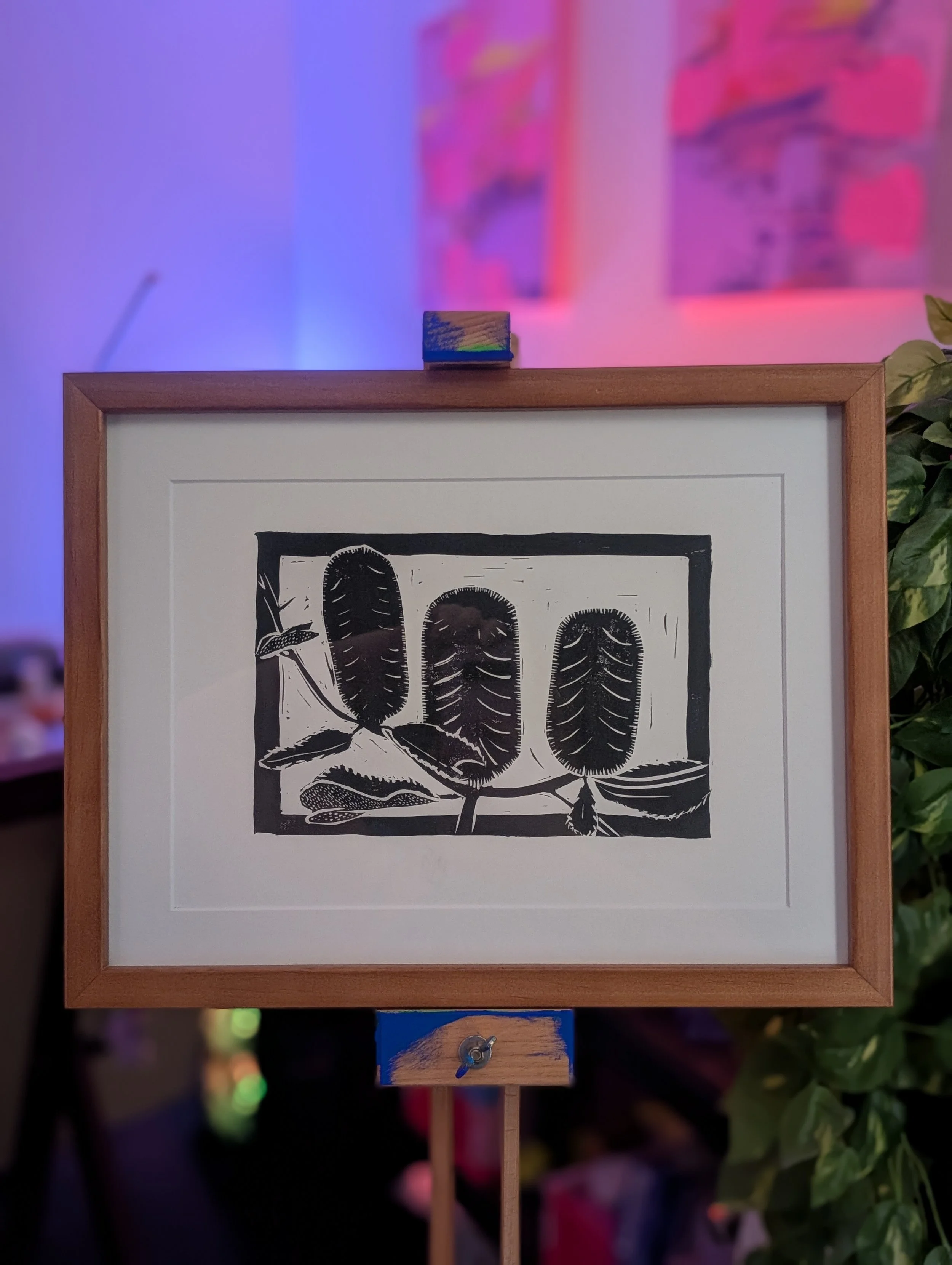 A4 Banksia Australian Native Flower Print