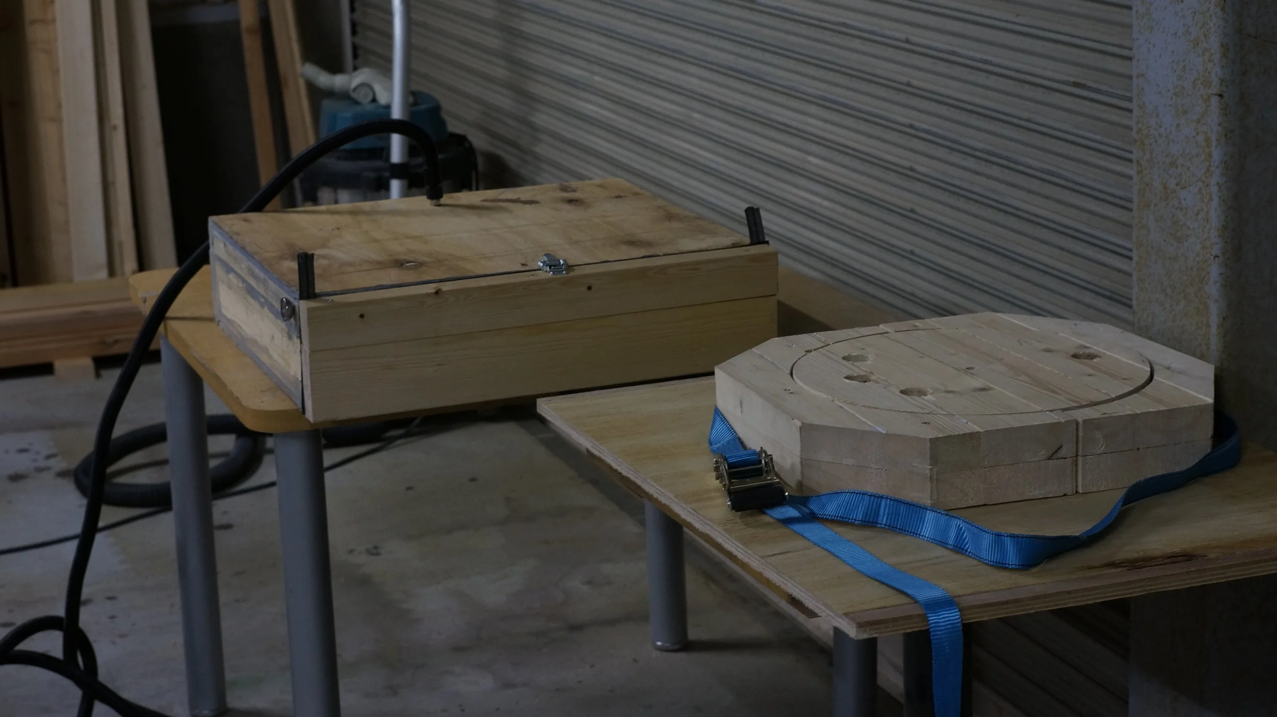 Steaming of the wood