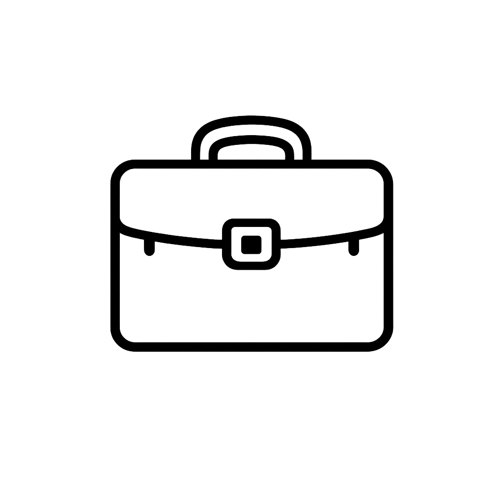Icon of a briefcase.