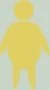 Silhouette of a standing figure in yellow