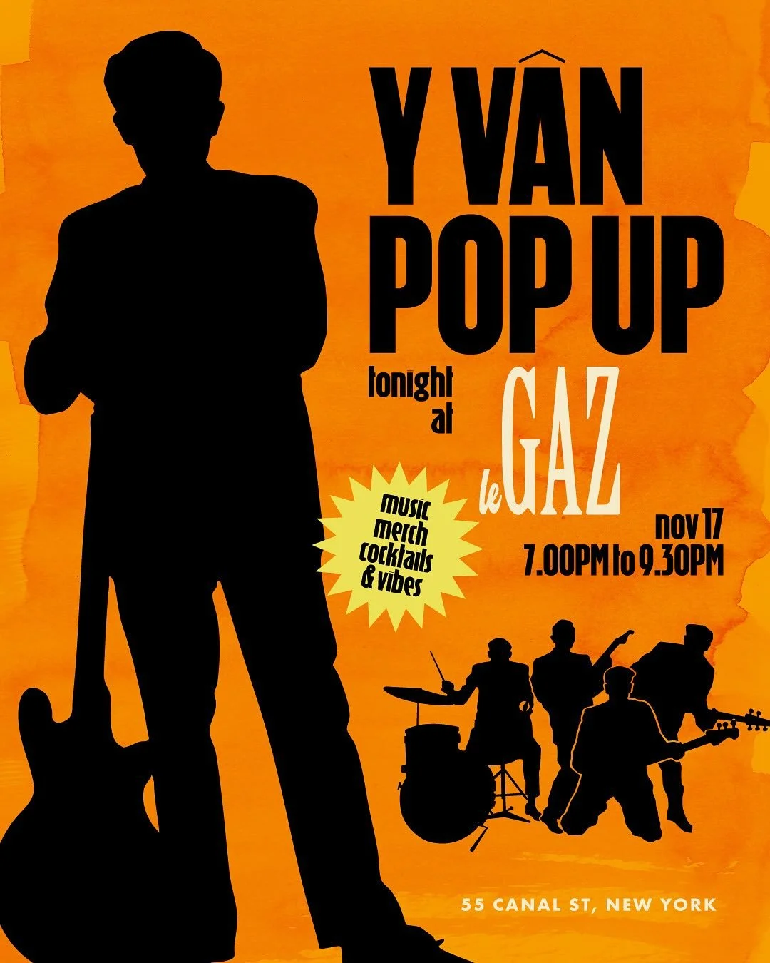 TONIGHT! 7PM &ndash; 9.30PM @cafelegaz