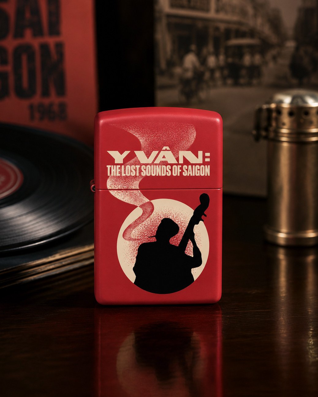 Y Vân Zippo | Classic Red Matte