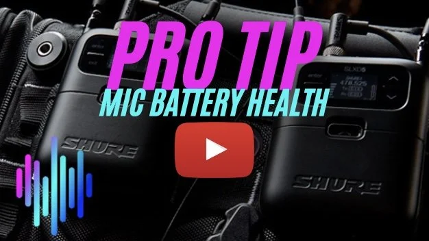 Shure Charging Base Tip: Don’t Damage Your Gear – Handle Batteries with Care