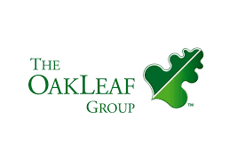 The Oakleaf Group logo with a green oak leaf graphic and green text