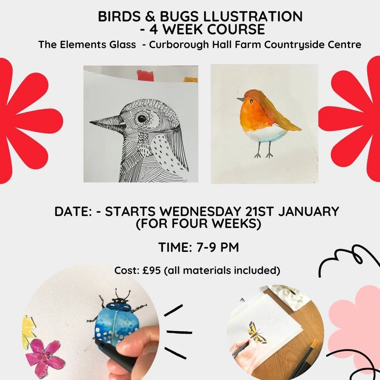 All my workshops have finished for this year. It has been great teaching lino and botanical drawing to beginners who would like to learn a new skill and people with some knowledge. I have run short drawing courses previously. I am bringing them back 