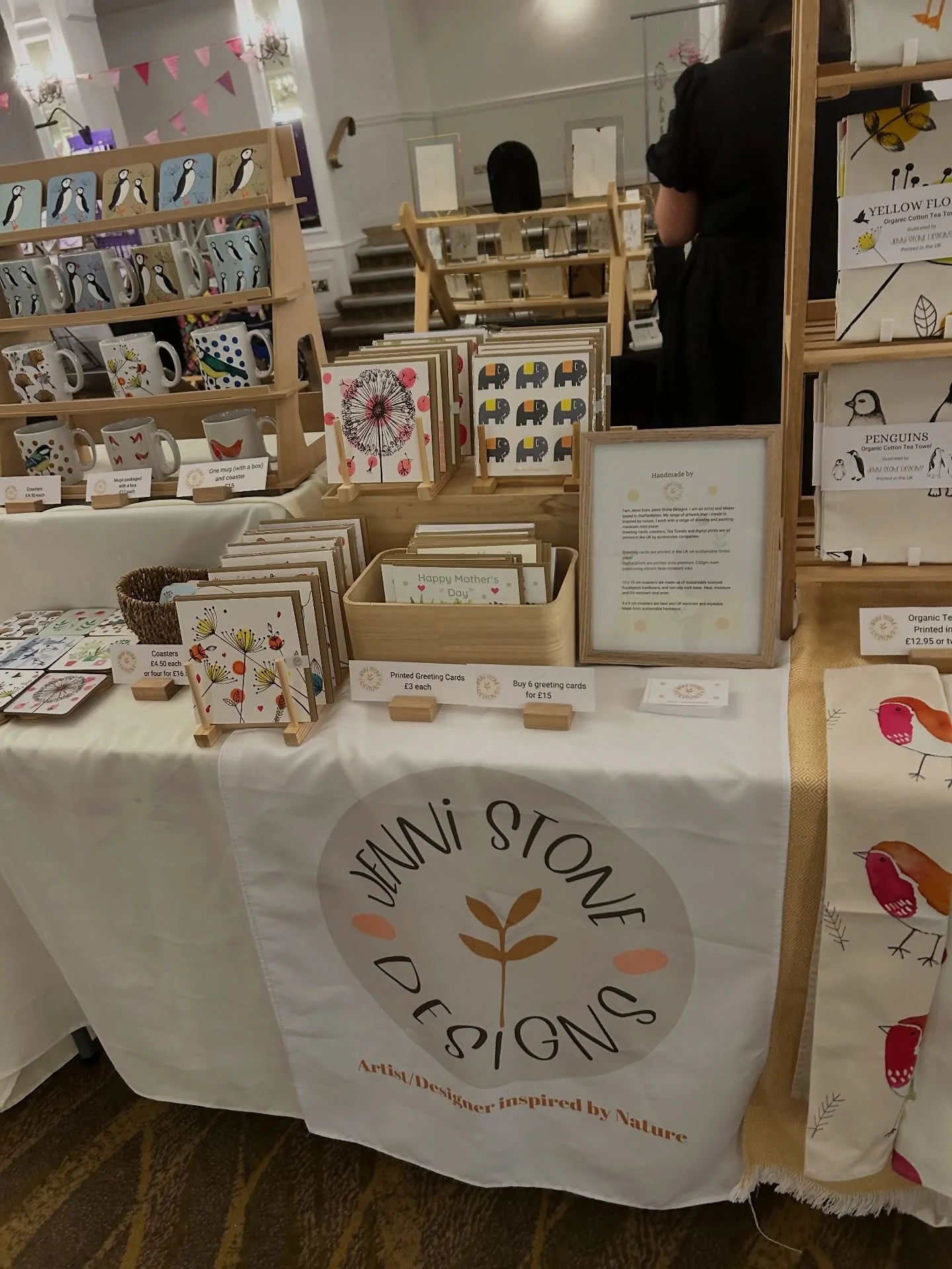 Great weekend trading at artisan markets in Birmingham with @birminghamartisanmarkets 

First market @bhambotanicalgardens and it didn&rsquo;t disappoint. So many visitors enjoying their day, with lots of variety from other artisan stalls and had lov