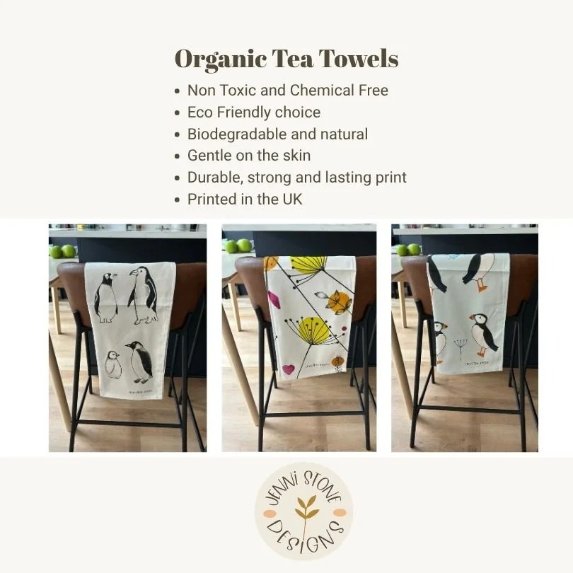 Happy Earth Day 🌎🌱

To celebrate this day I am sharing some of my product ranges that are made from sustainable materials.

I draw by hand and paint to create the artwork. I then choose carefully who prints my products to ensure a good print finish