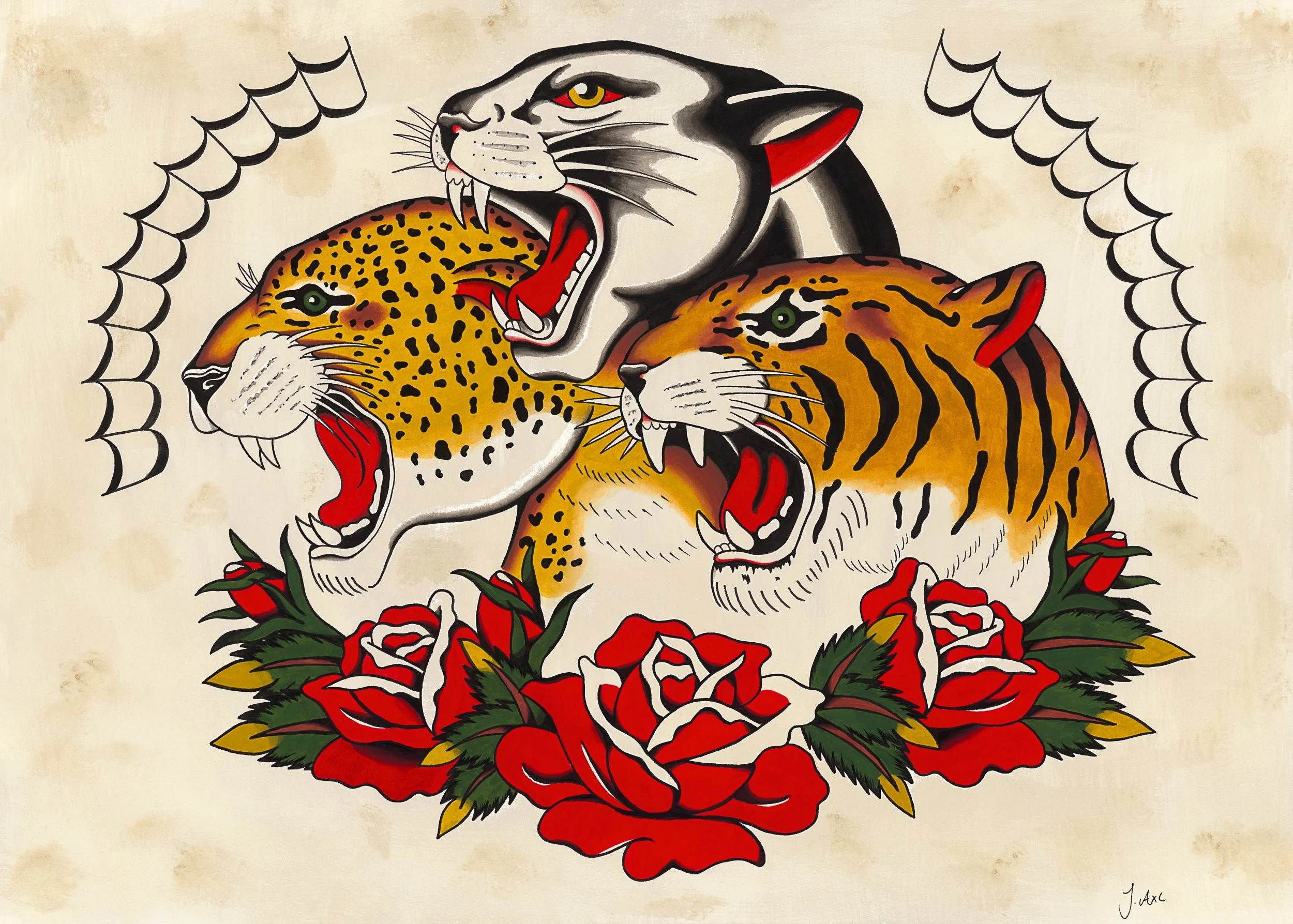 Jake Axl “The Pharaoh’s Cats”