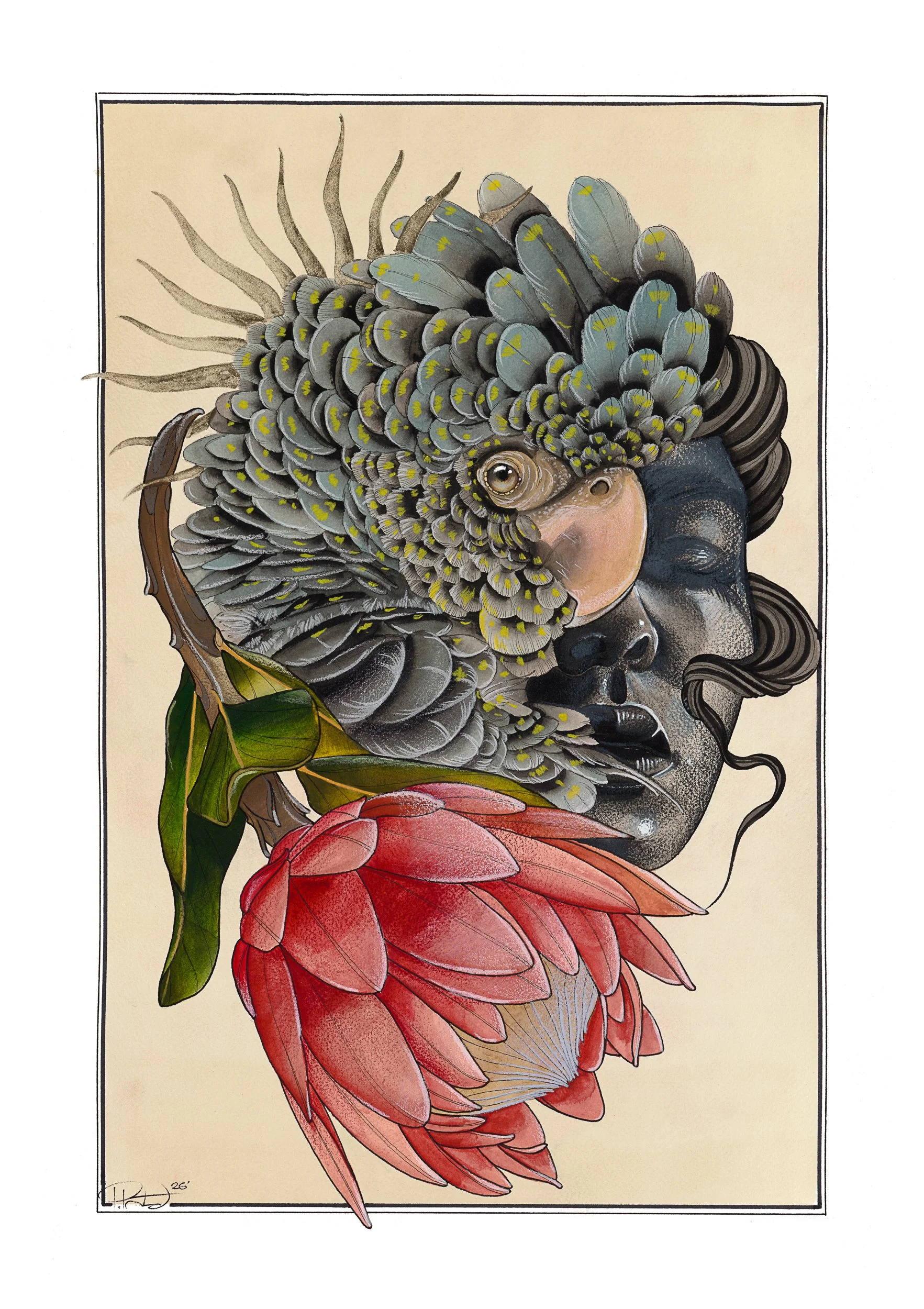 Luke Pritchard “Mother Among Feathers and Flowers”