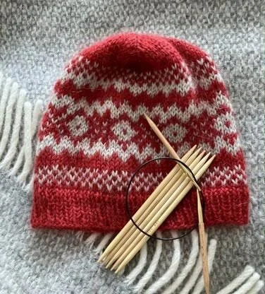 Writing is like knitting needles