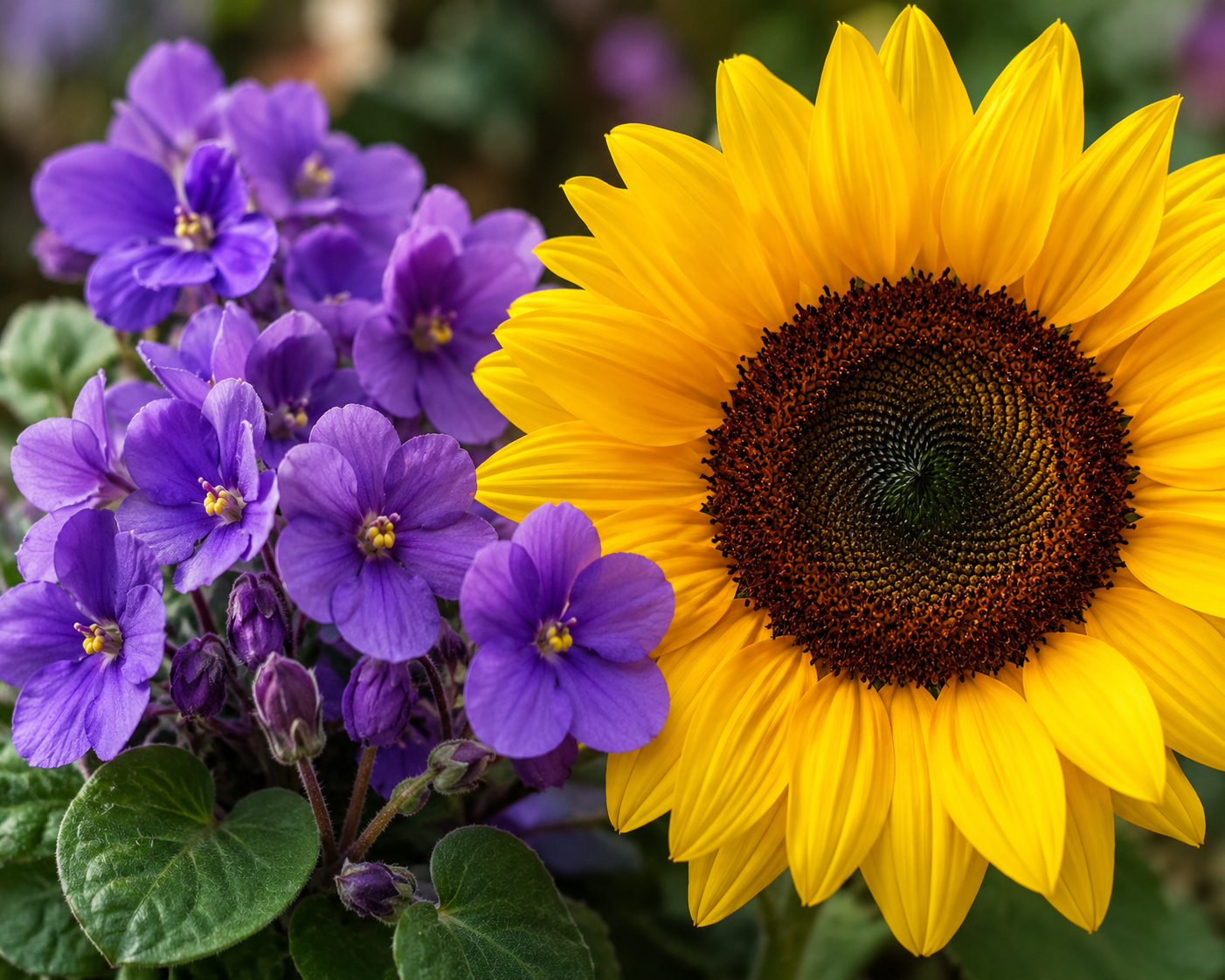 Shrinking Violet or  Sunflower?