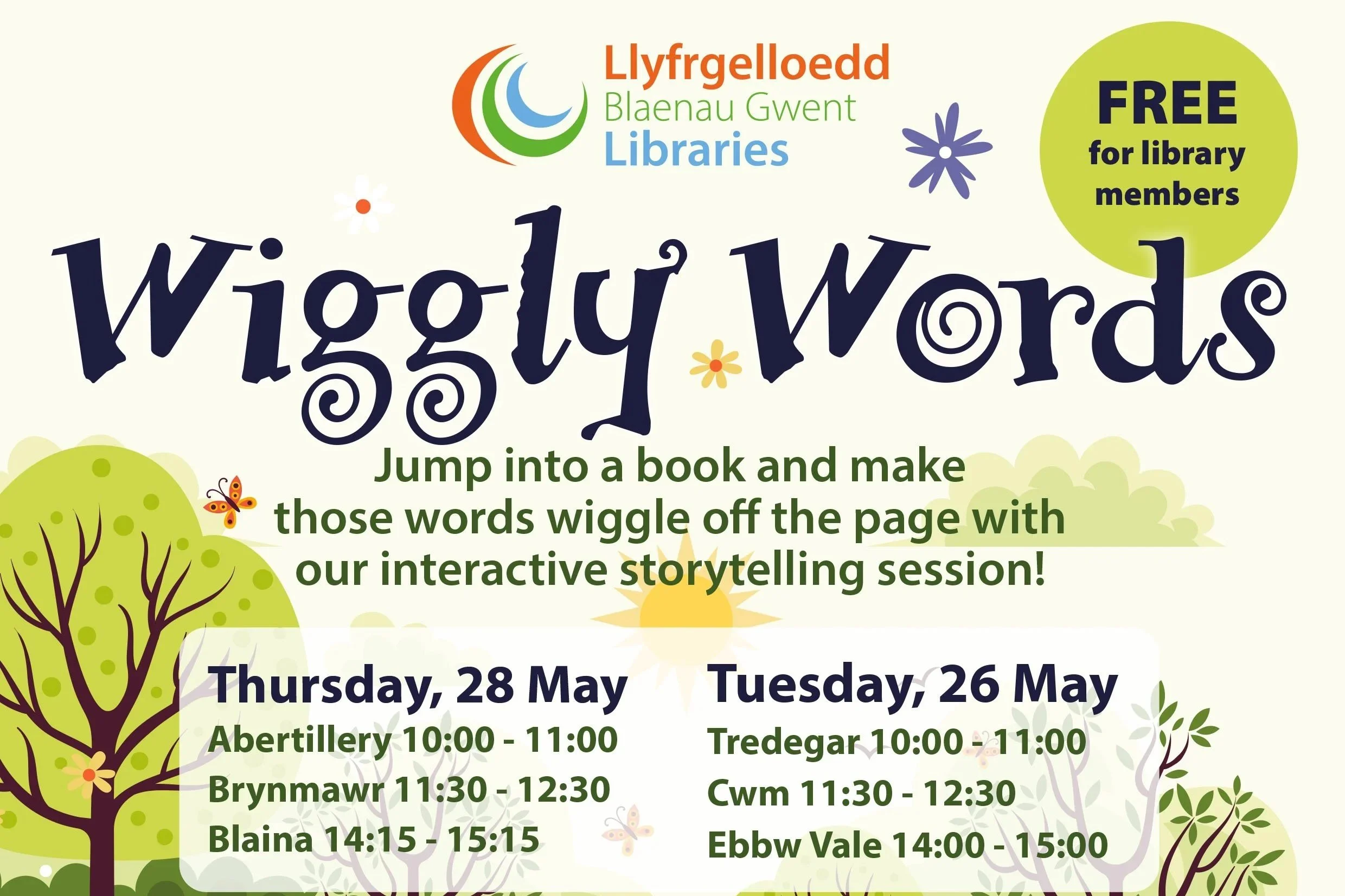 Tredegar Wiggly Words