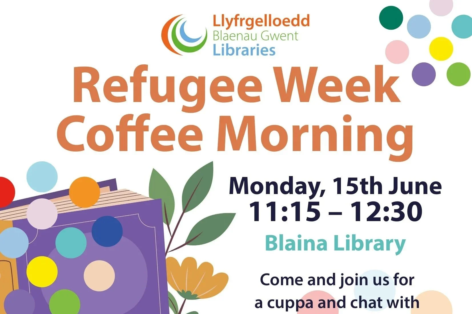 Refugee Week Coffee Morning
