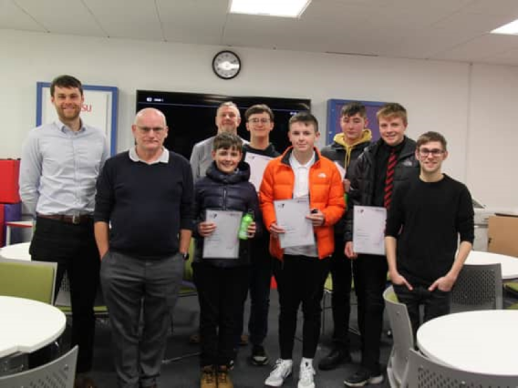 Young digital engineers graduate from club at Fraserburgh campus