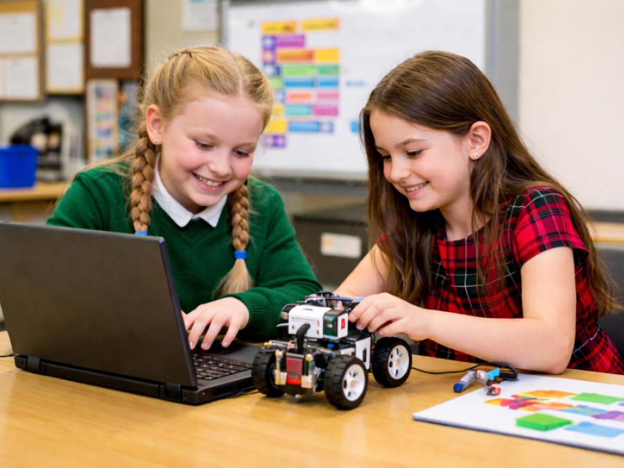 At what age can a child start coding?