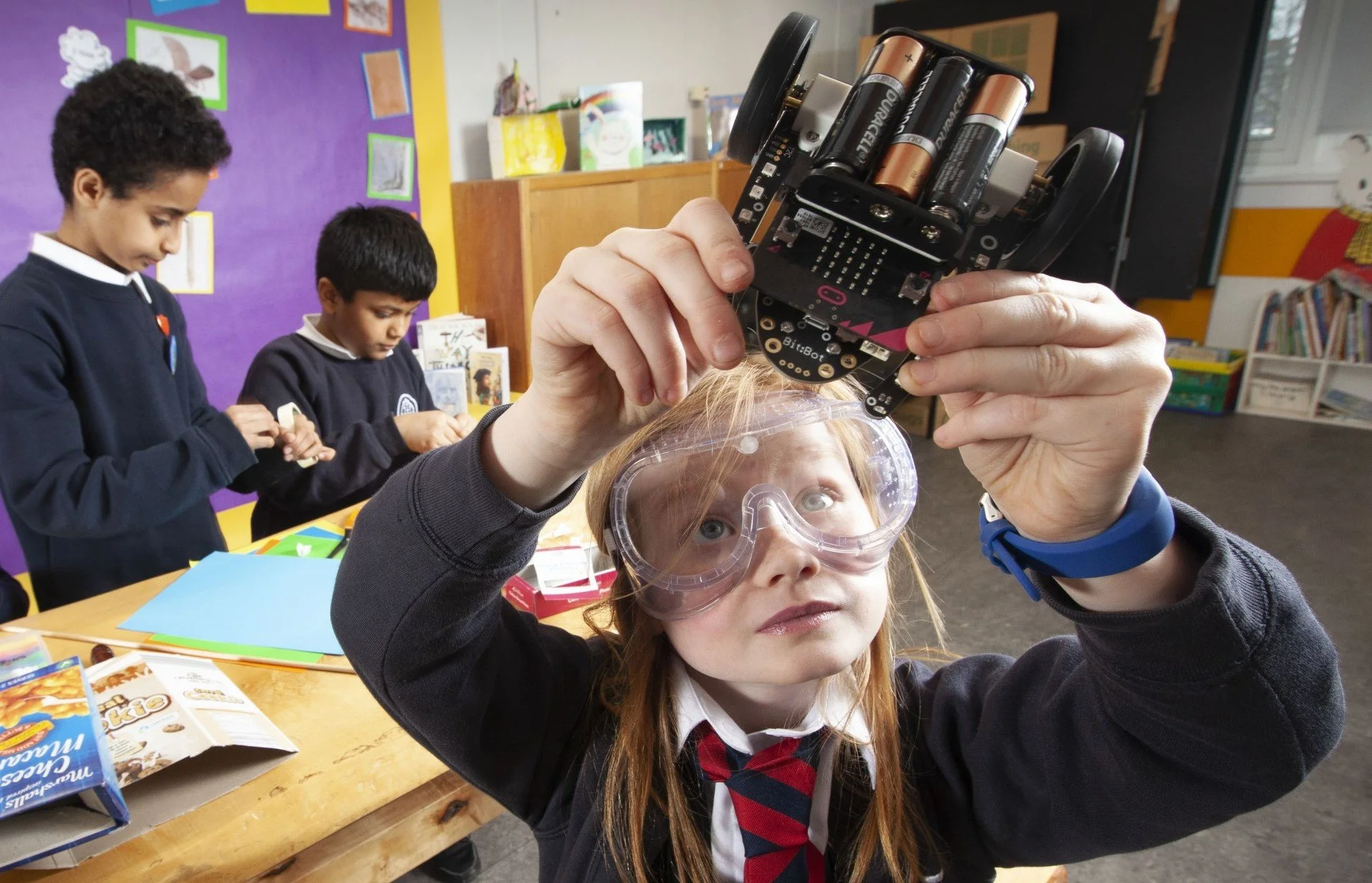 micro:bits will also be made available at each Code Xtra hub