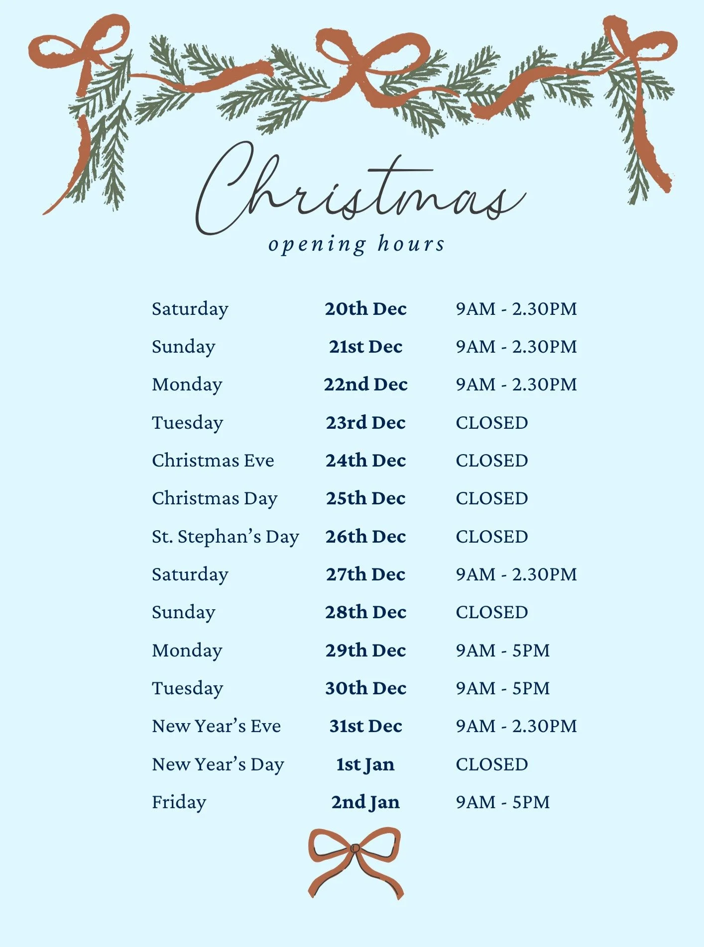 We wish everyone a Merry Christmas &amp; a Happy New Year 🎄

Call 091 394444 or email info@oxygeneration.com for more information.

#oxygeneration #hyperbaricoxygenation #antiinflammatory #antibacterial #breathnewlife #galway #recovery #healing #spe