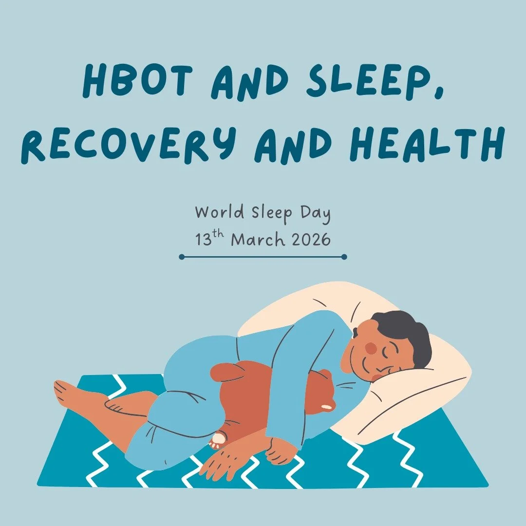 Hyperbaric oxygen therapy (HBOT) is not a treatment for insomnia or sleep disorders. However, it is used in recovery-focused care to increase oxygen delivery to tissues that are healing. The extra oxygen supports cell repair, reduces inflammation, he