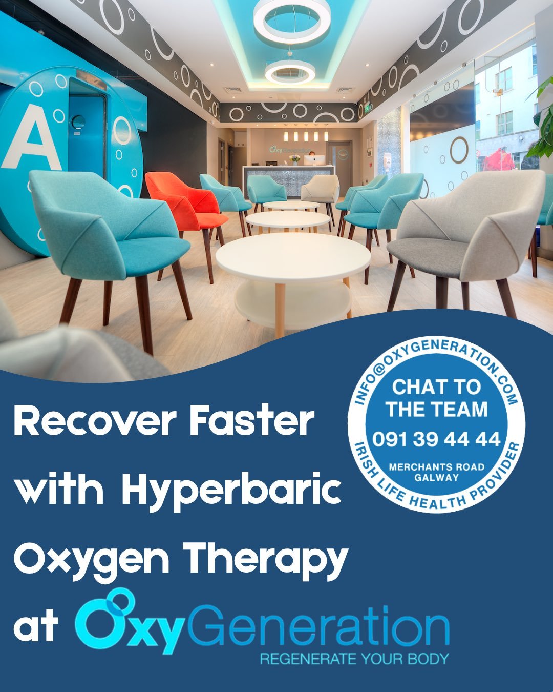 Check out our latest article in the Galway Advertiser to learn how Hyperbaric Oxygen Therapy (HBOT) may help as part of a wider recovery plan by supporting the body&rsquo;s natural healing processes and easing some post-treatment challenges.

Contact