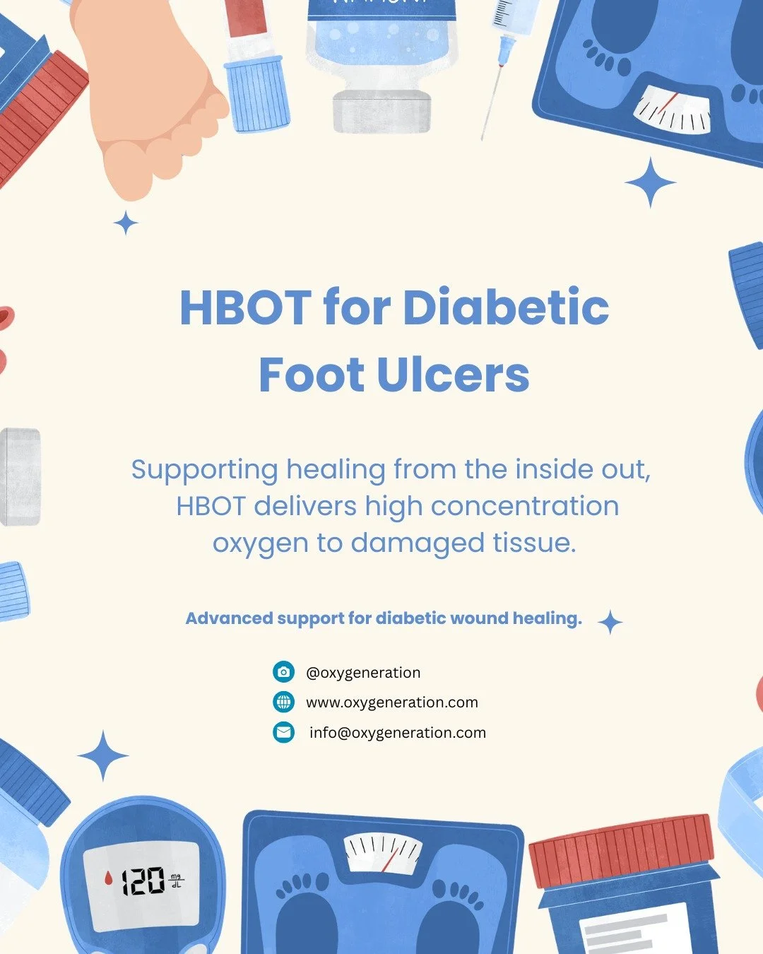 Clinical evidence shows that HBOT can significantly reduce the risk of amputation in some clients with ischaemic diabetic foot ulcers. While HBOT is not a replacement for treatments such as wound dressings, offloading, or vascular care, it supports h