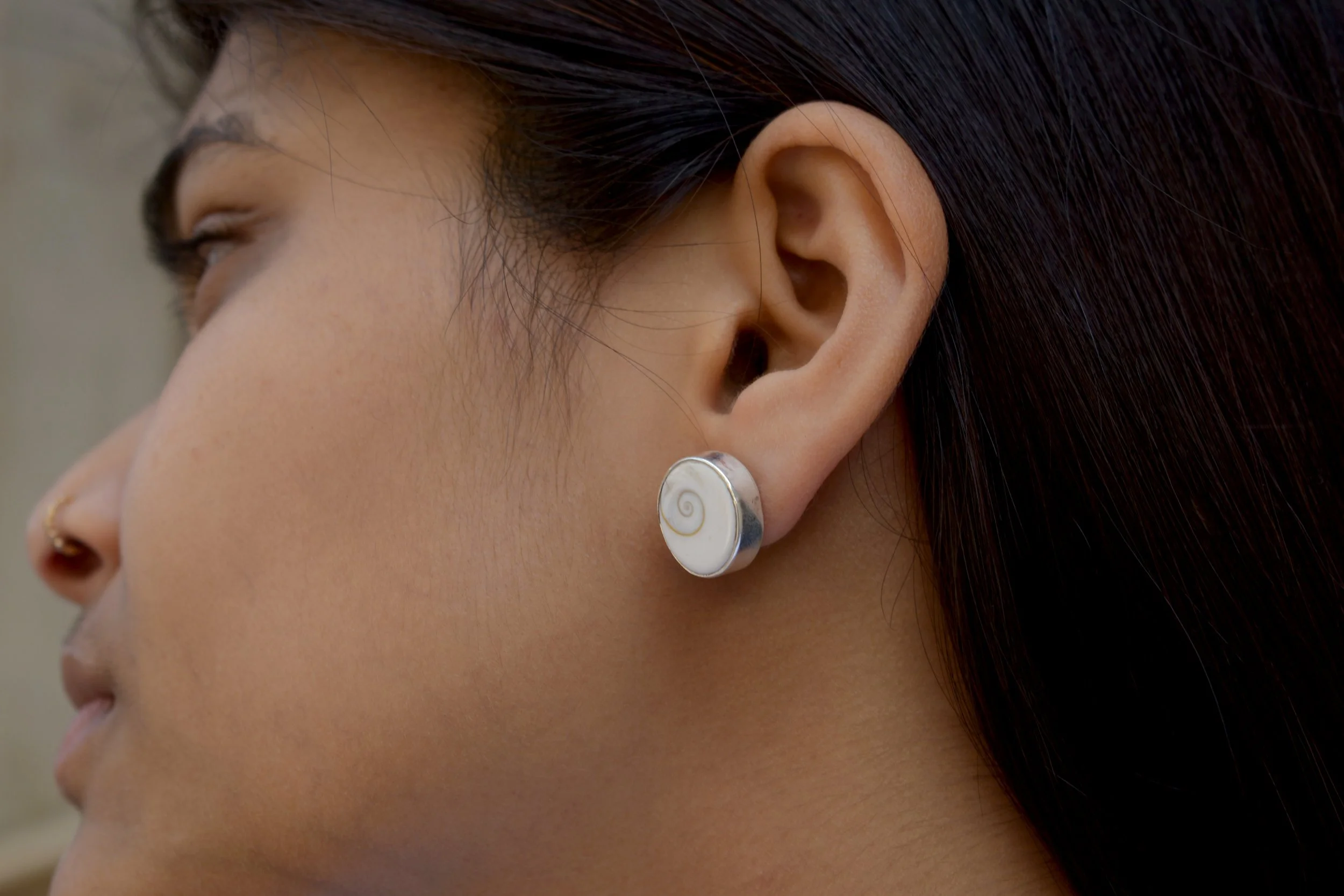 Conch Shell Earrings