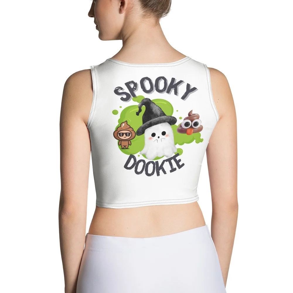 Halloween Edition "Spooky Dookie" Crop Top