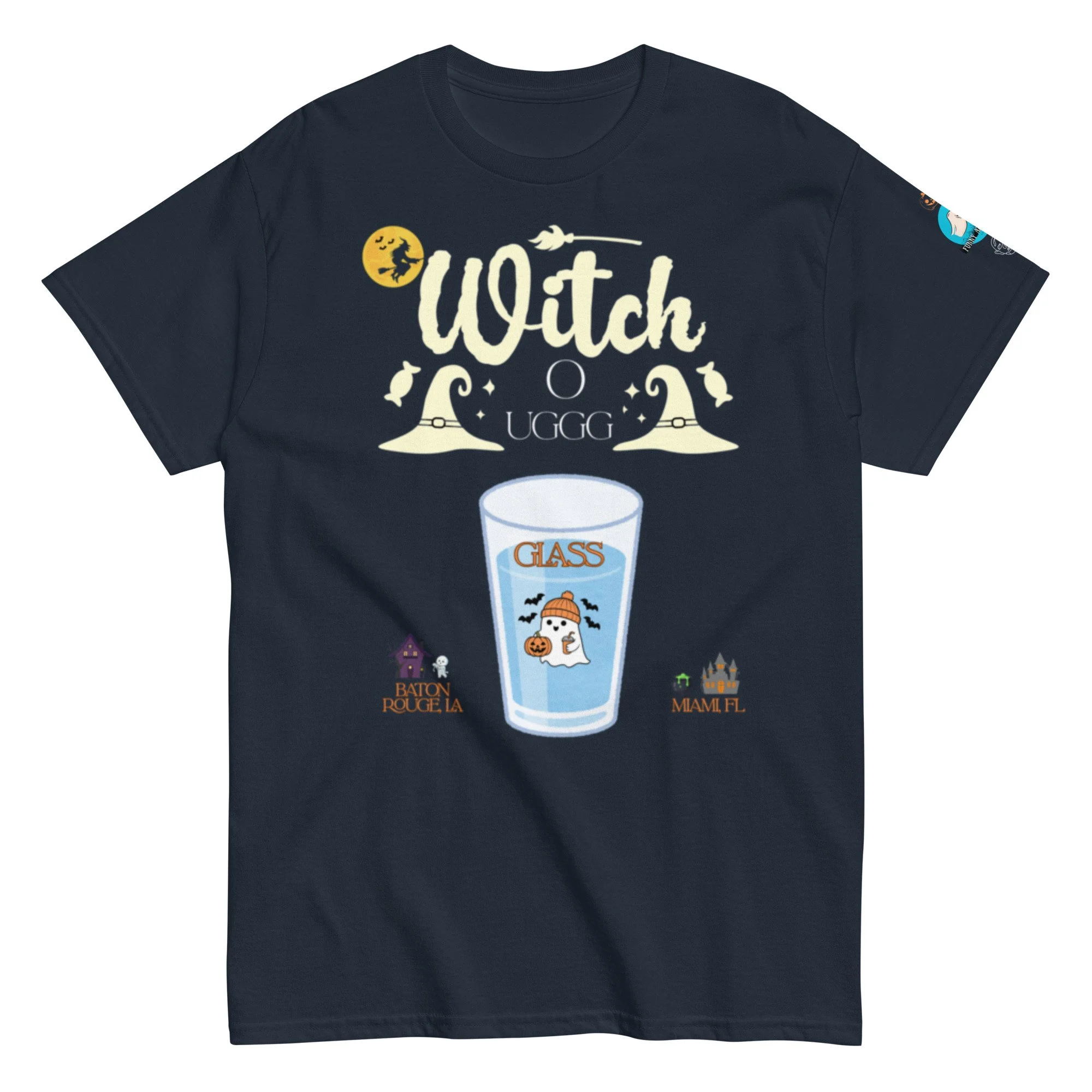 Halloween Riddle Edition “Witch-O-UGGG-Glass” Unisex classic tee