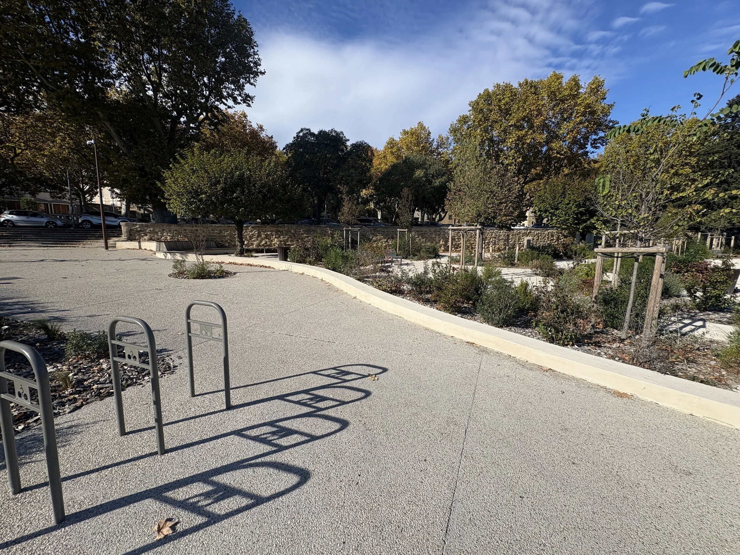 Parvis du nouveau quare Pasculin