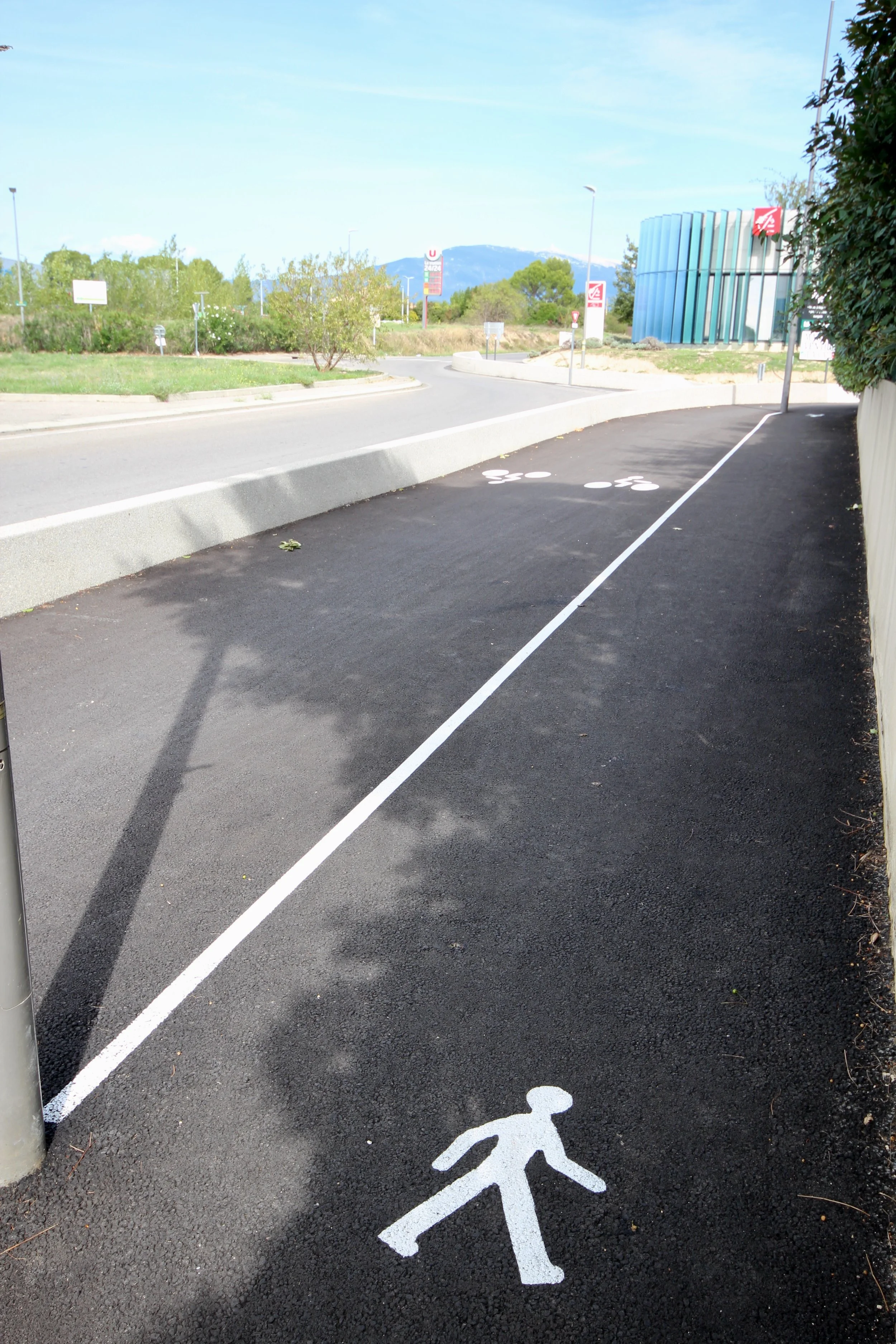 Voie cyclable Carpentras / Mazan