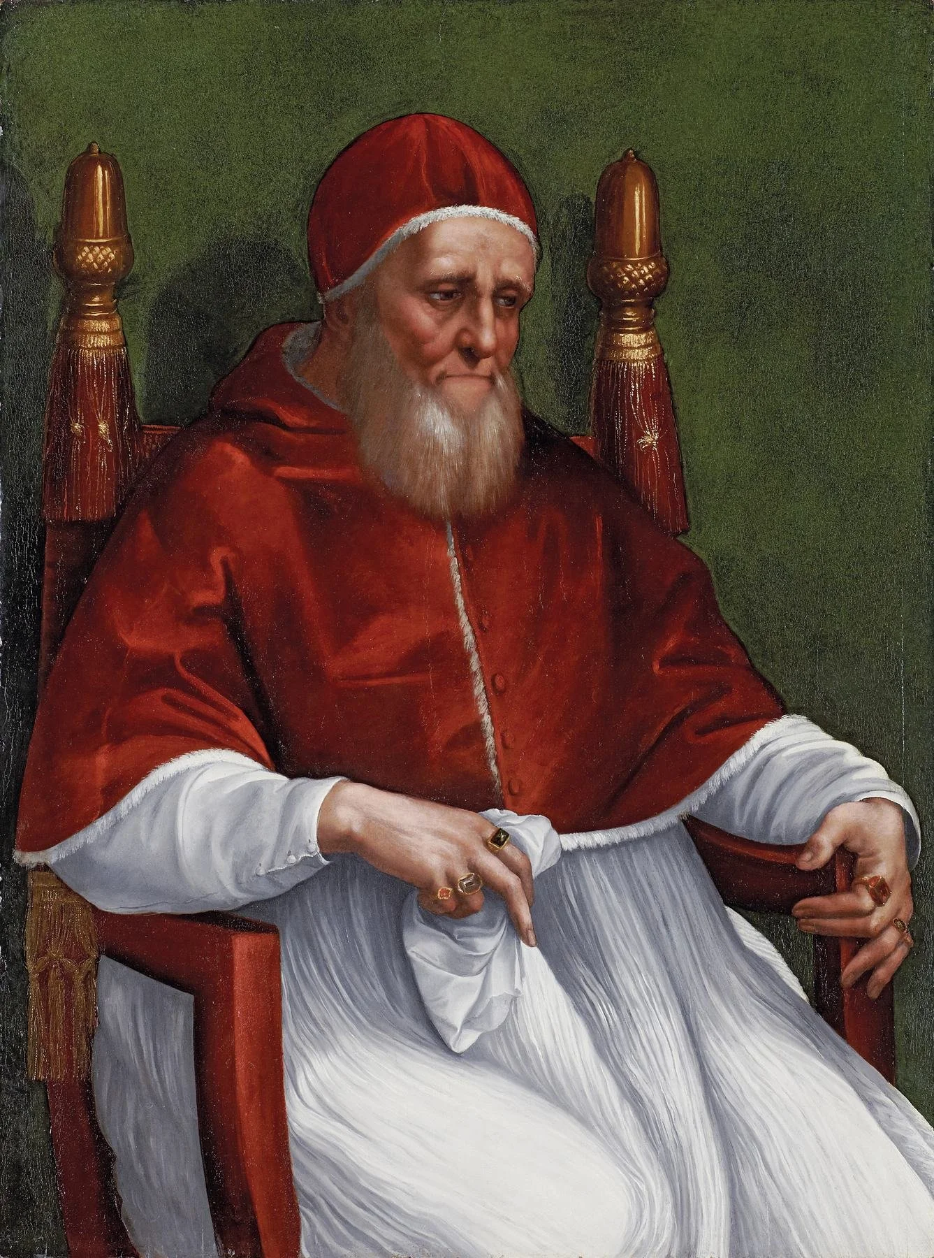 Retrato en rojo
Pintura