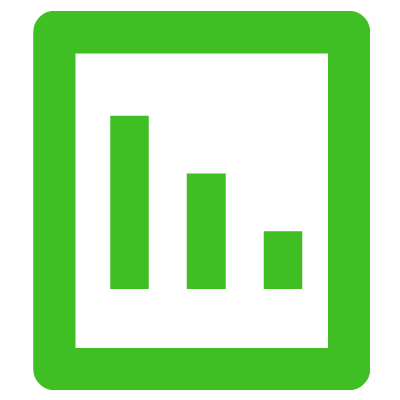 Technical reports and budgets icon