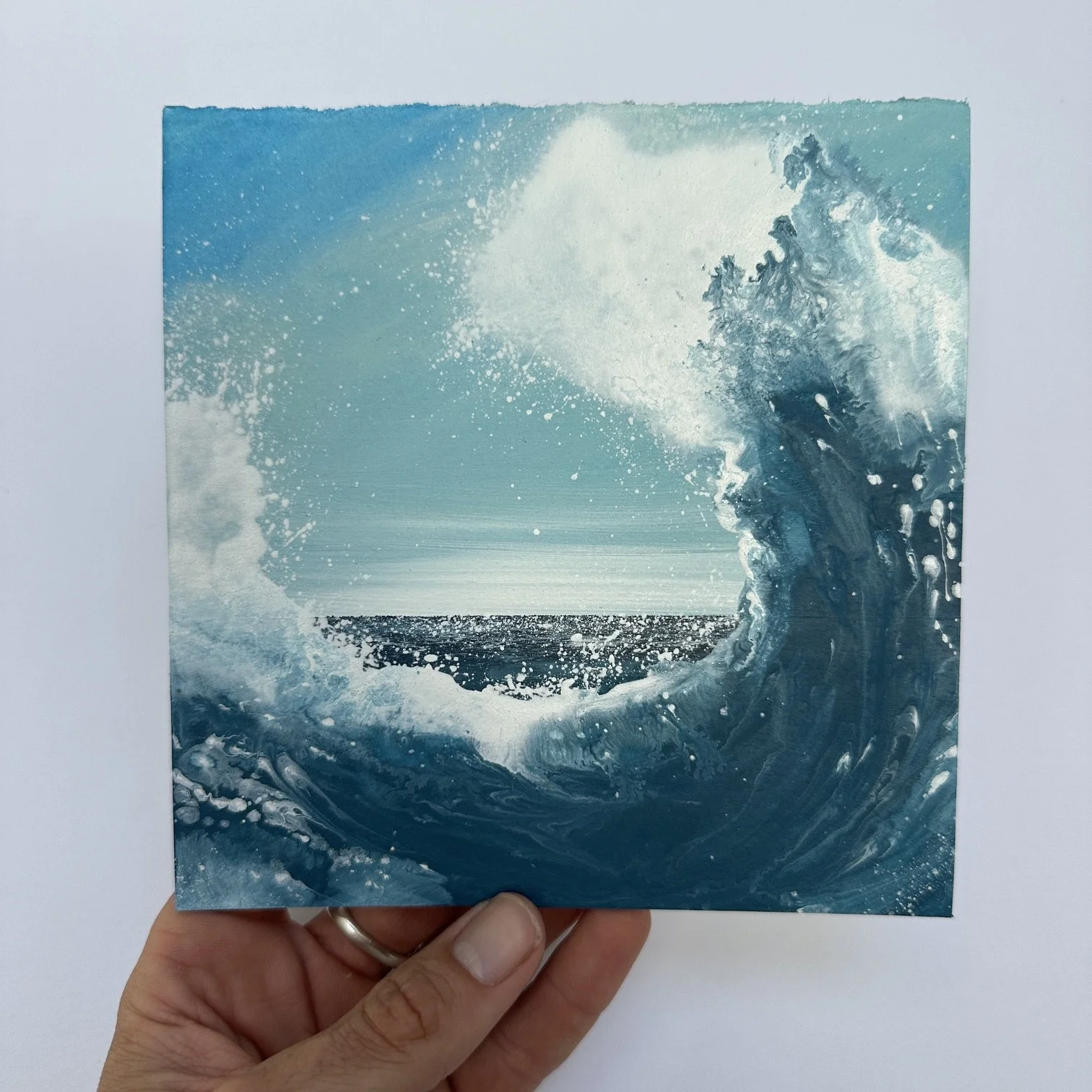 Small Unframed Painting Study No.10