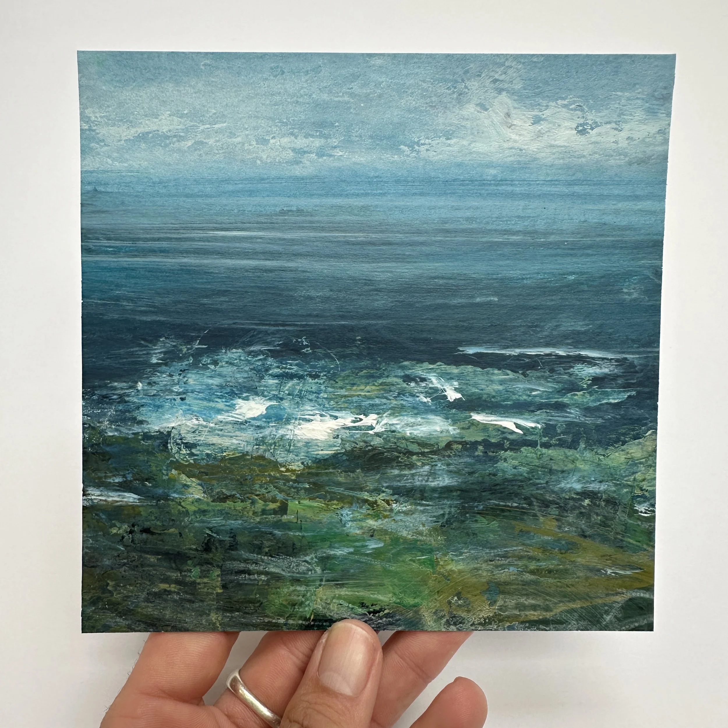Small Unframed Painting Study No.17