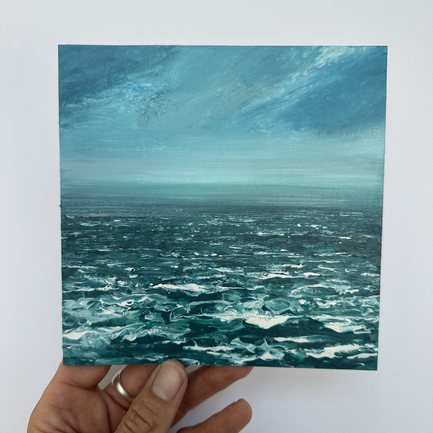 Small Unframed Painting Study No.6