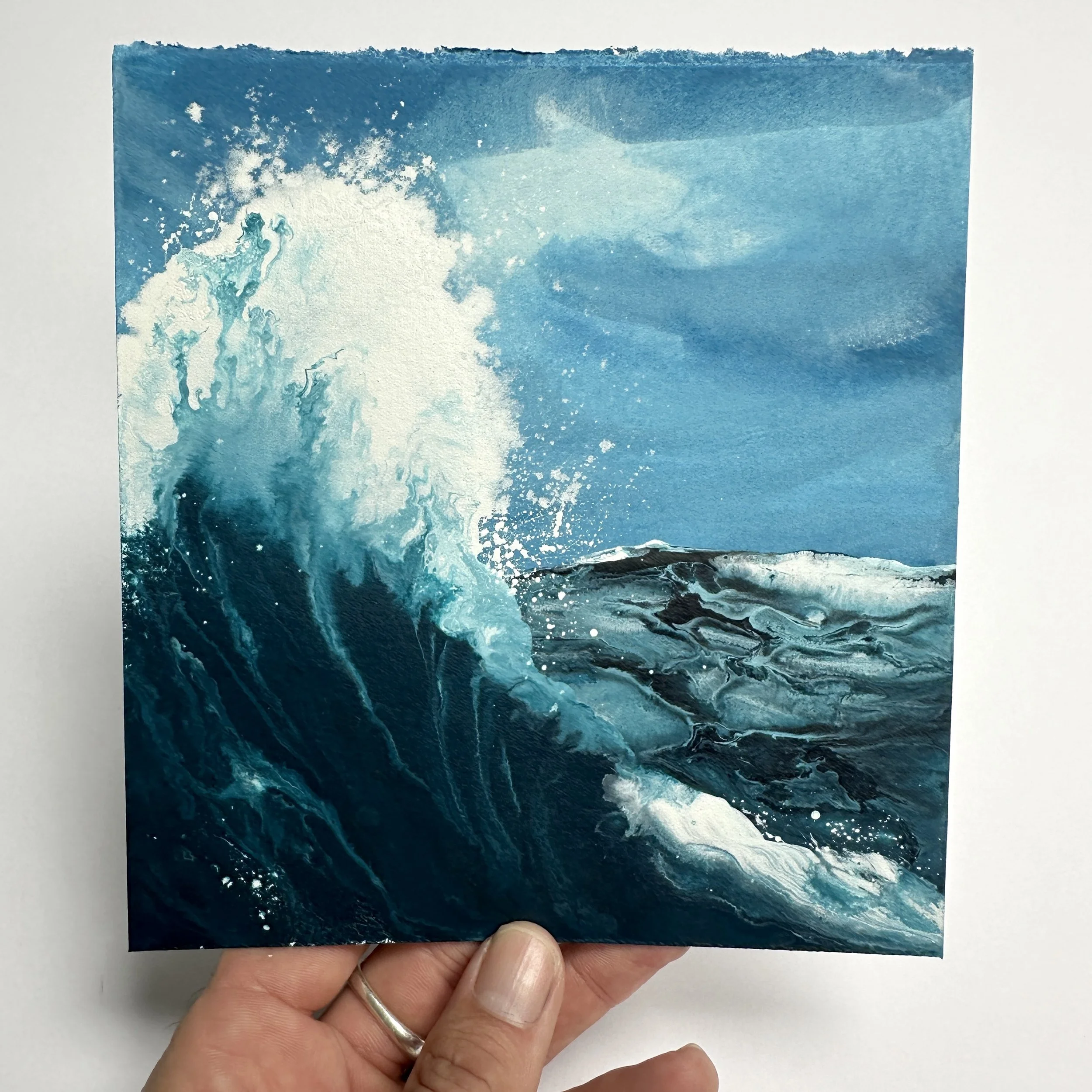 Small Unframed Painting Study No.23
