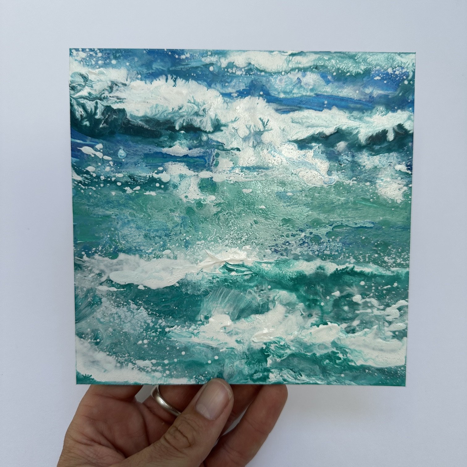 Small Unframed Painting Study No.4