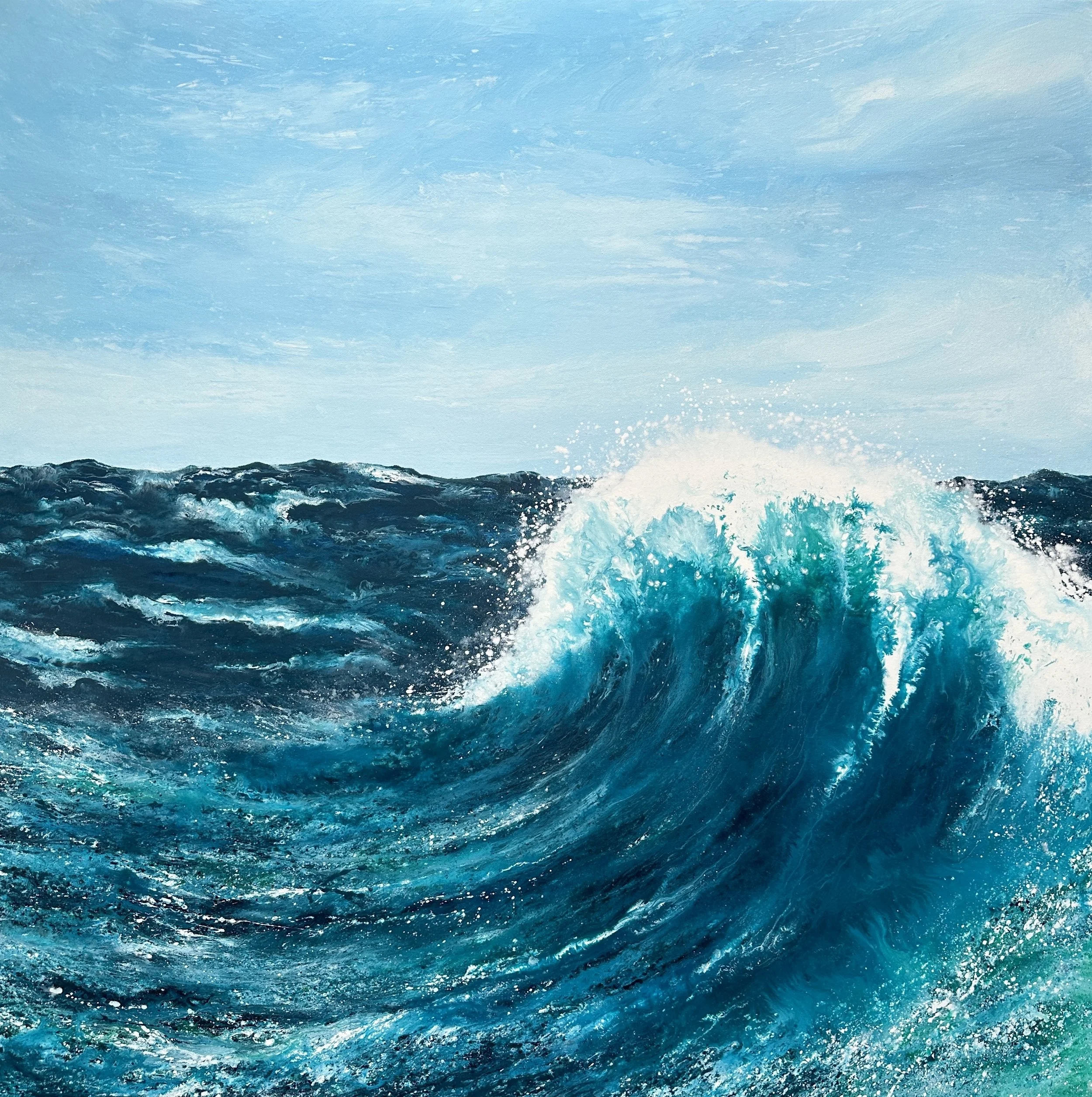 Influencing The Soul 120x120cm Acrylic on Canvas .jpg