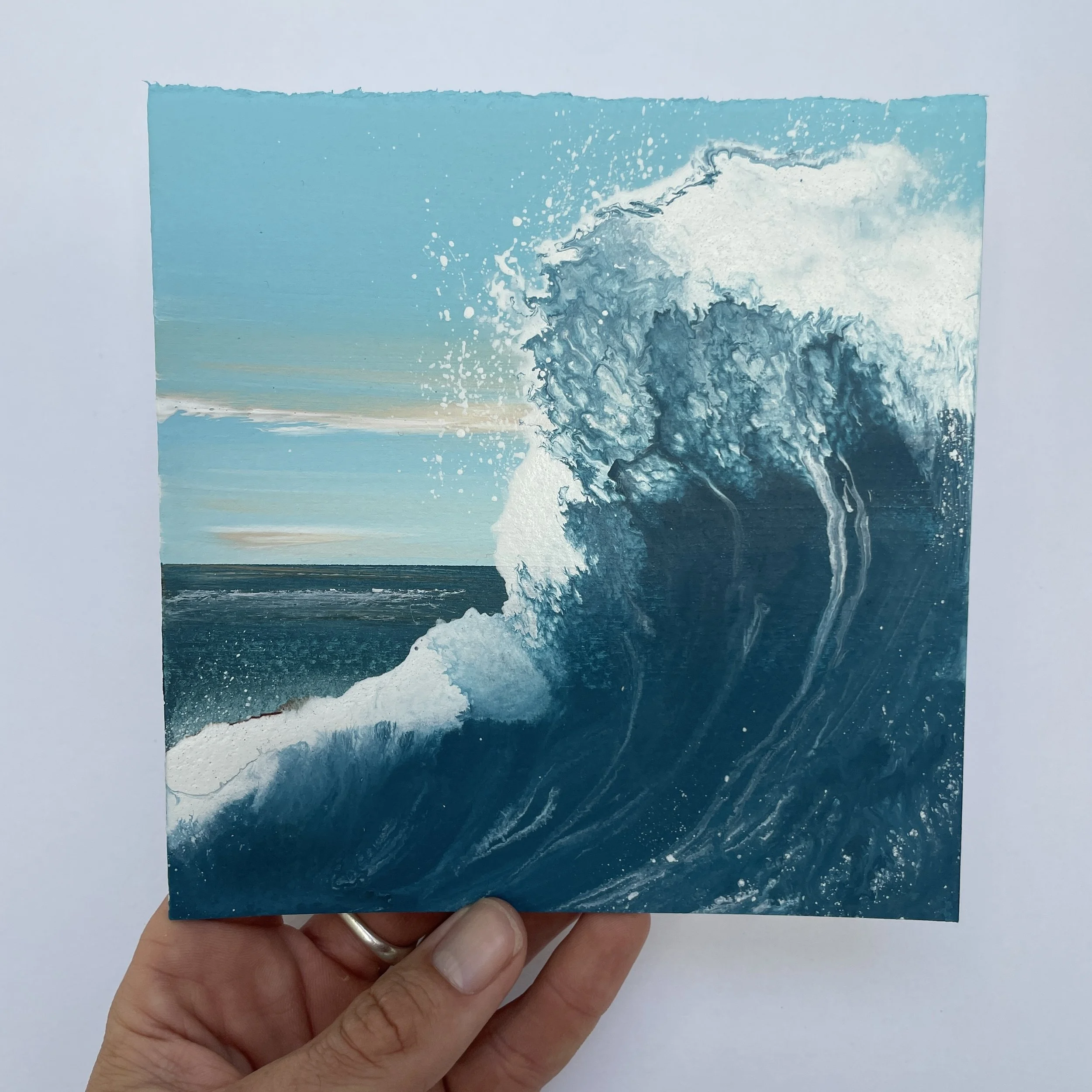 Small Unframed Painting Study No.14
